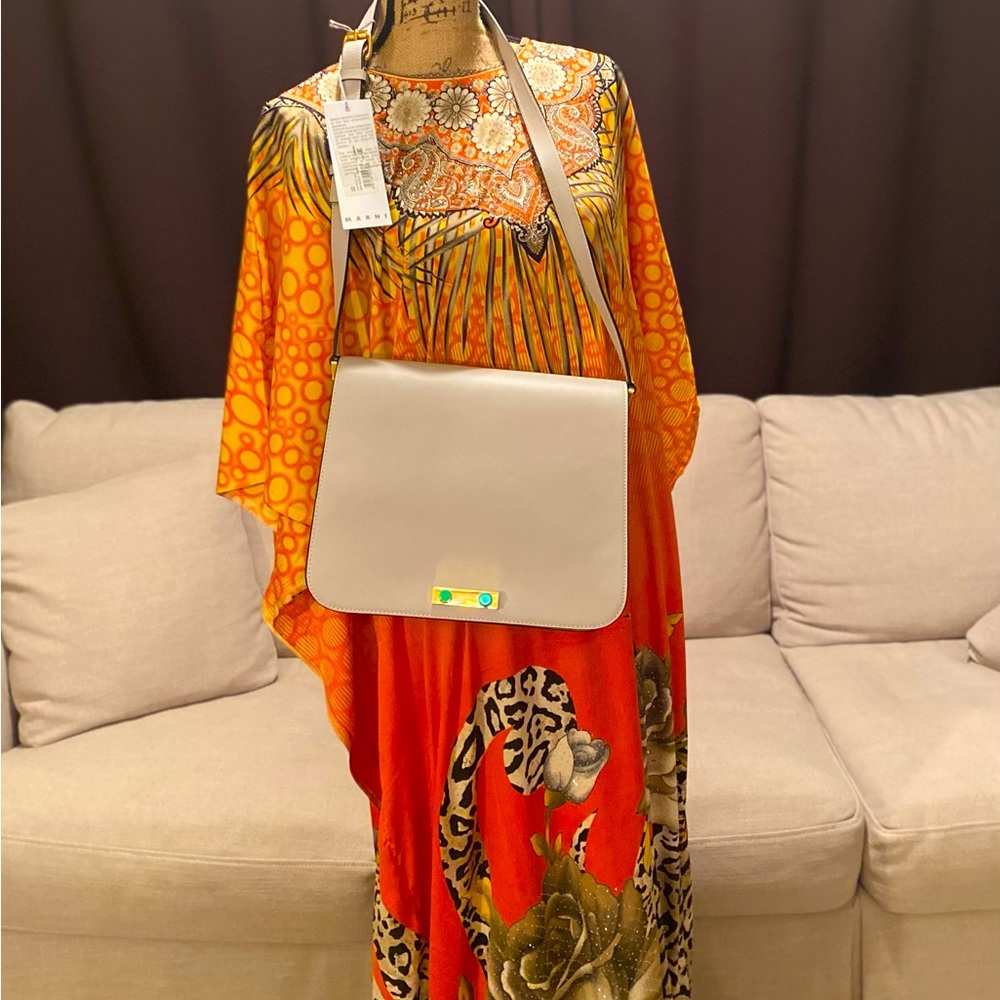 SOLD - NEW - Marni Gray Trunk Bag